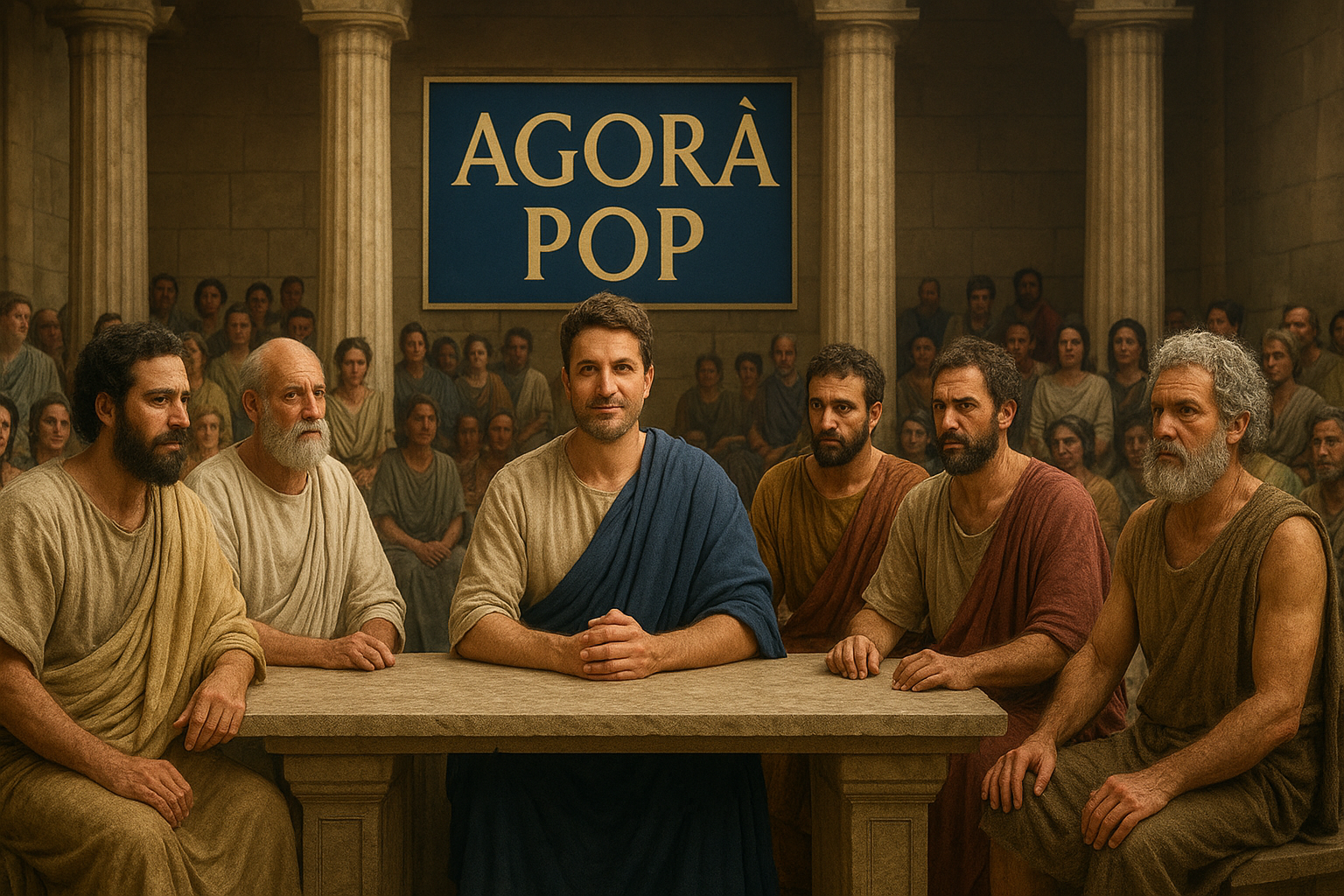Copertina dello show Agorà Pop
