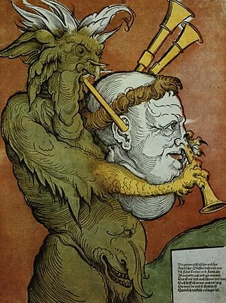 Rappresentazione di Martin Lutero